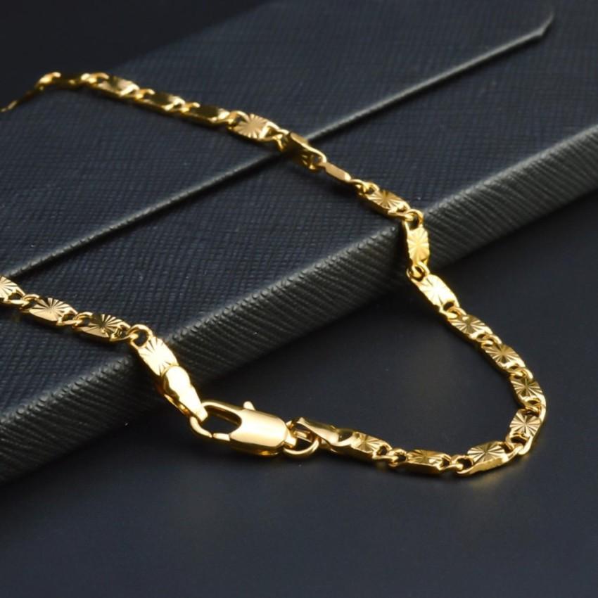 Dây Chuyền Mạ Vàng DẸT MẠ CÔNG NGHỆ CAO 24K