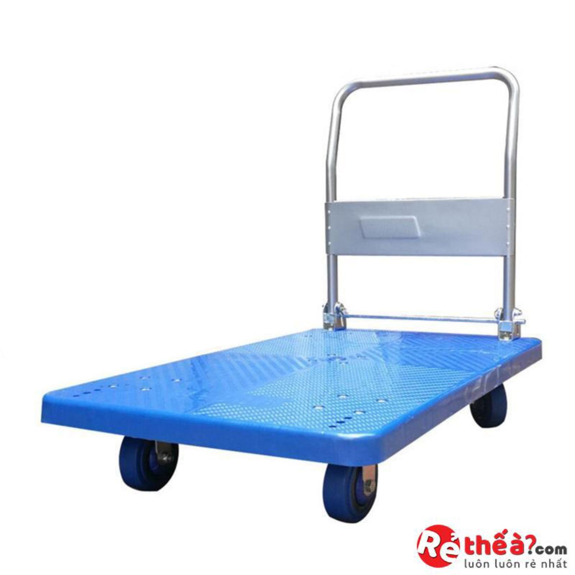 Xe đẩy hàng 4 bánh fami-car - tải trọng 400kg -nhựa siêu chịu lực