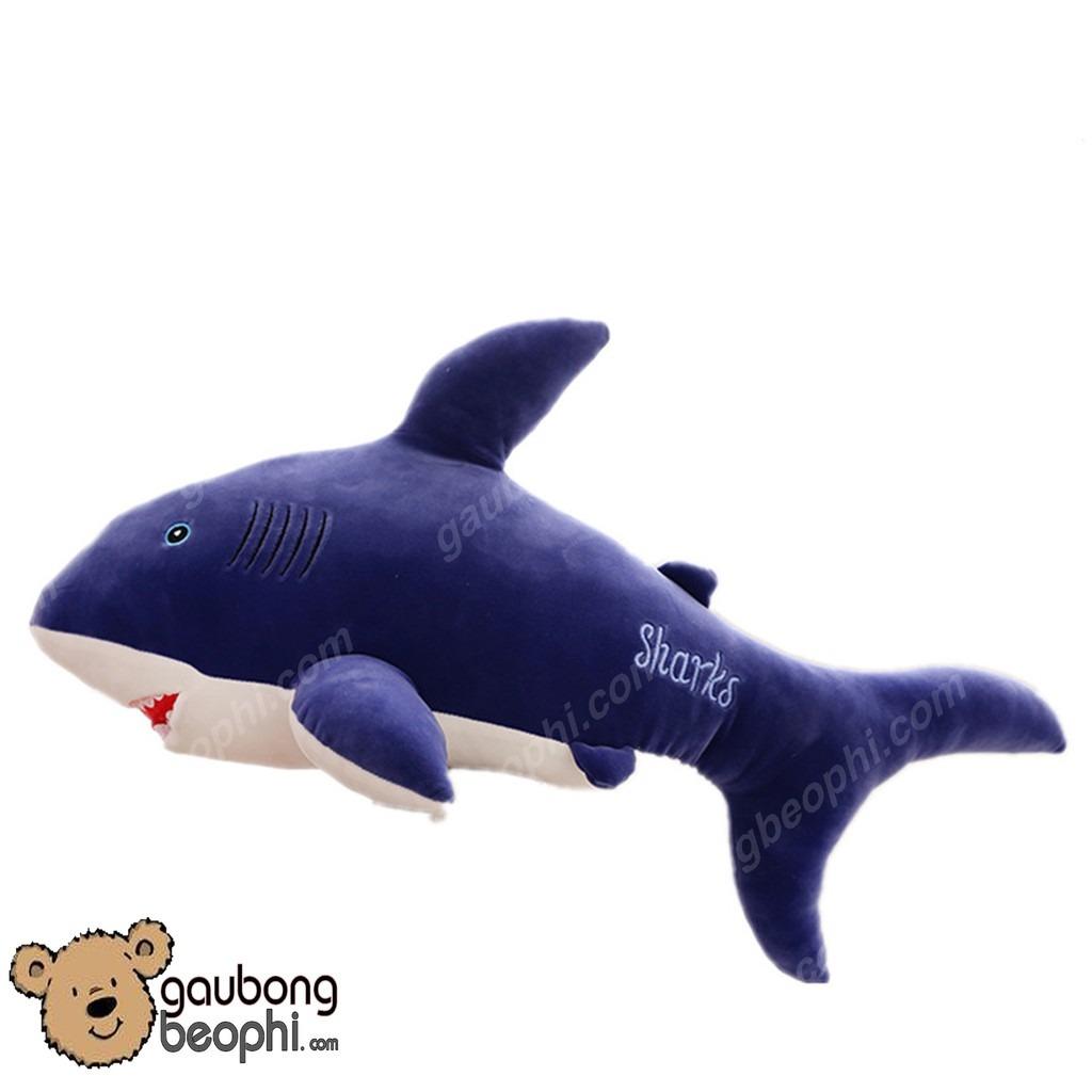 Cá mập bông size 60cm - gấu bông- thú nhồi bông