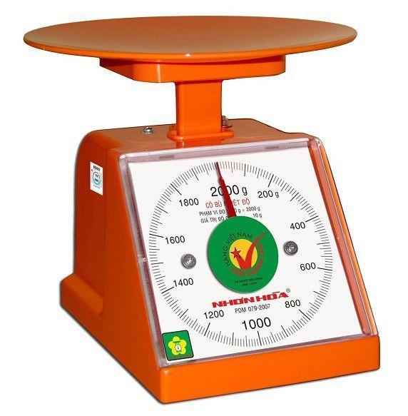 Cân nhựa 2 kg nhơn hoà nhps-cs-2