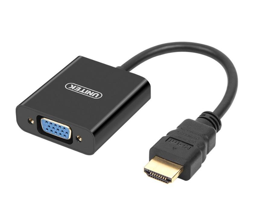 Cáp chuyển hdmi sang vga+audio unitek y6333