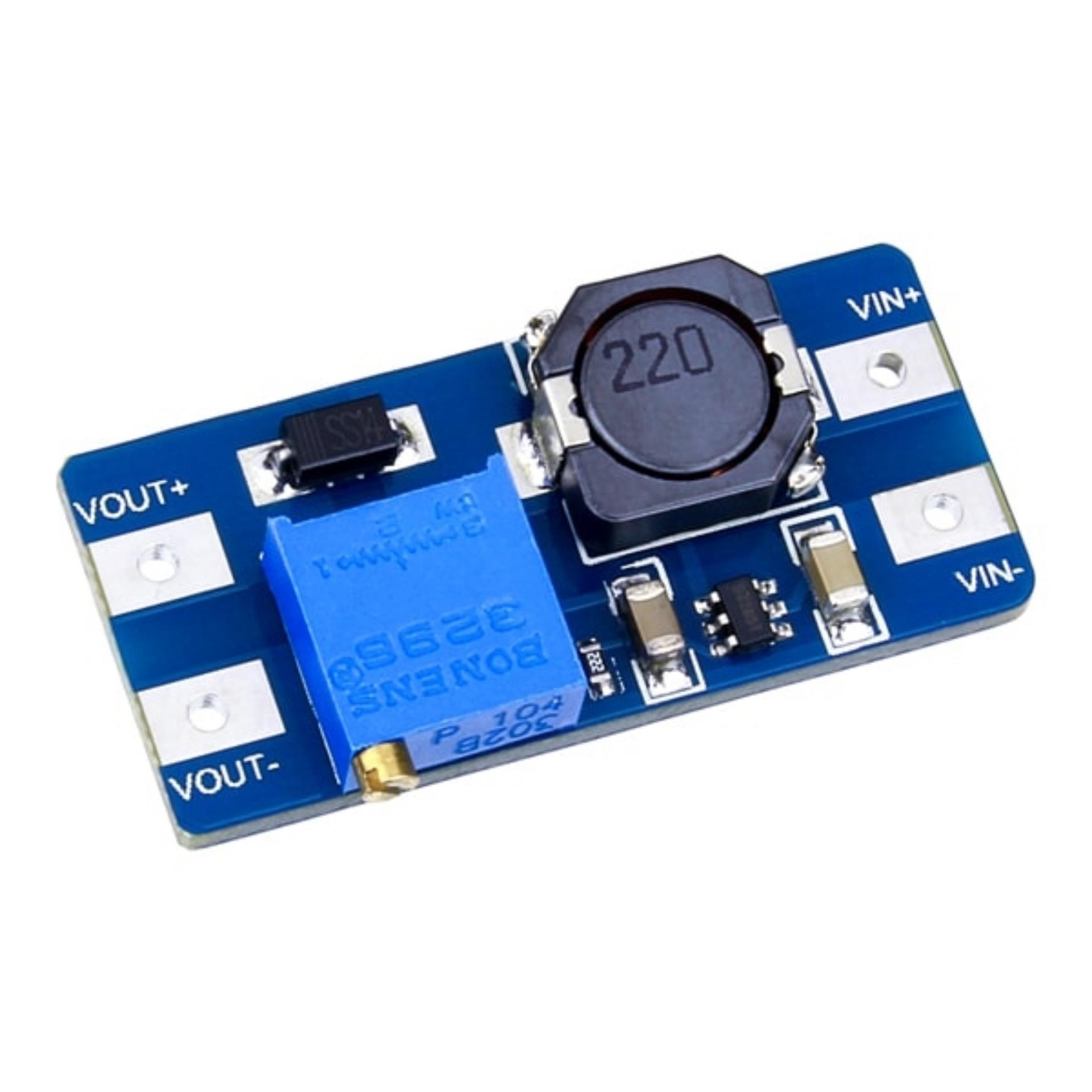 Module mạch tăng áp boost dc-dc 2-24v 2a mt3608 v2