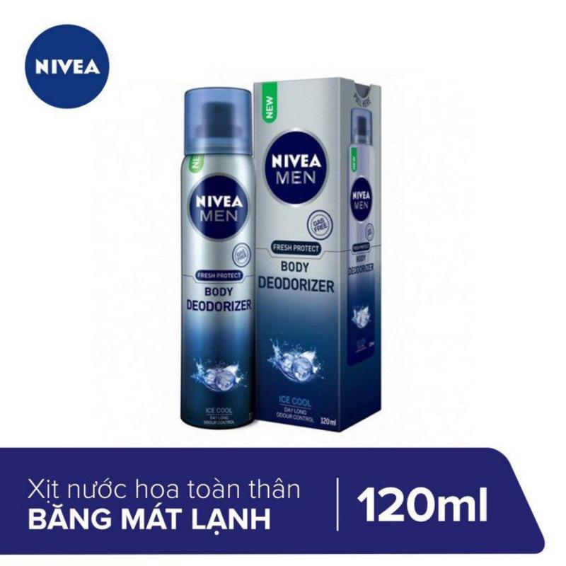 Xịt Ngăn Mùi Toàn Thân Thanh Mát Dành Cho Nam Nivea 120ml _ 80063 tốt nhất