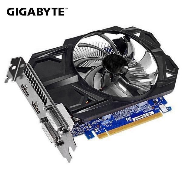 Card rời 1 Fan VGA 2GB Gigabyte GTX-750 GDDR5 128 bit chuyên game ...