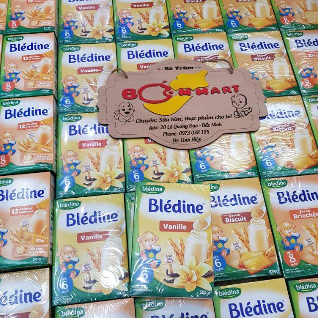 Bột lắc sữa tăng cân bledina cho bé hộp 500g