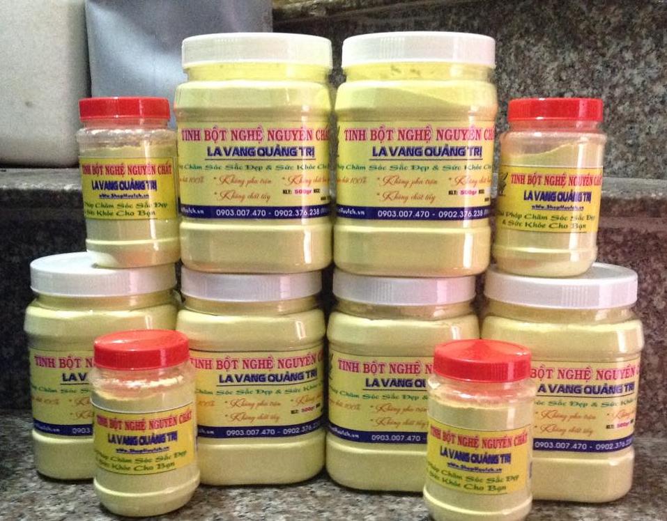[HCM]Tinh Bột Nghệ nguyên chất Quảng Trị 500gr