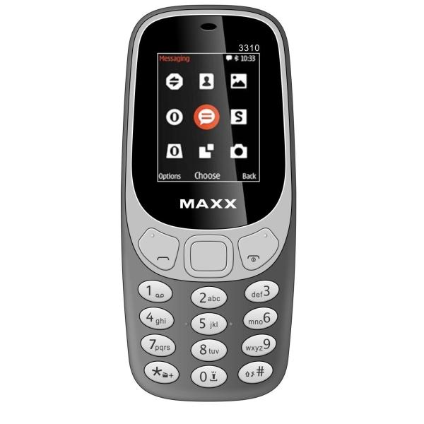 Điện thoại di động MAXX N3310 Classic 2 Sim ( Xám)