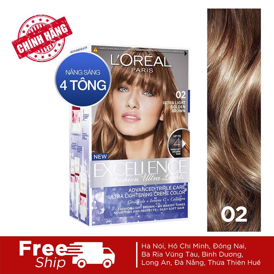 Kem Nhuộm Tóc Thời Trang Ultra Light LOreal (172mL)
