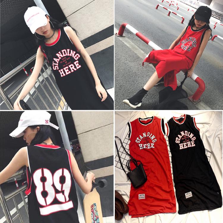 Váy tanktop xẻ tà