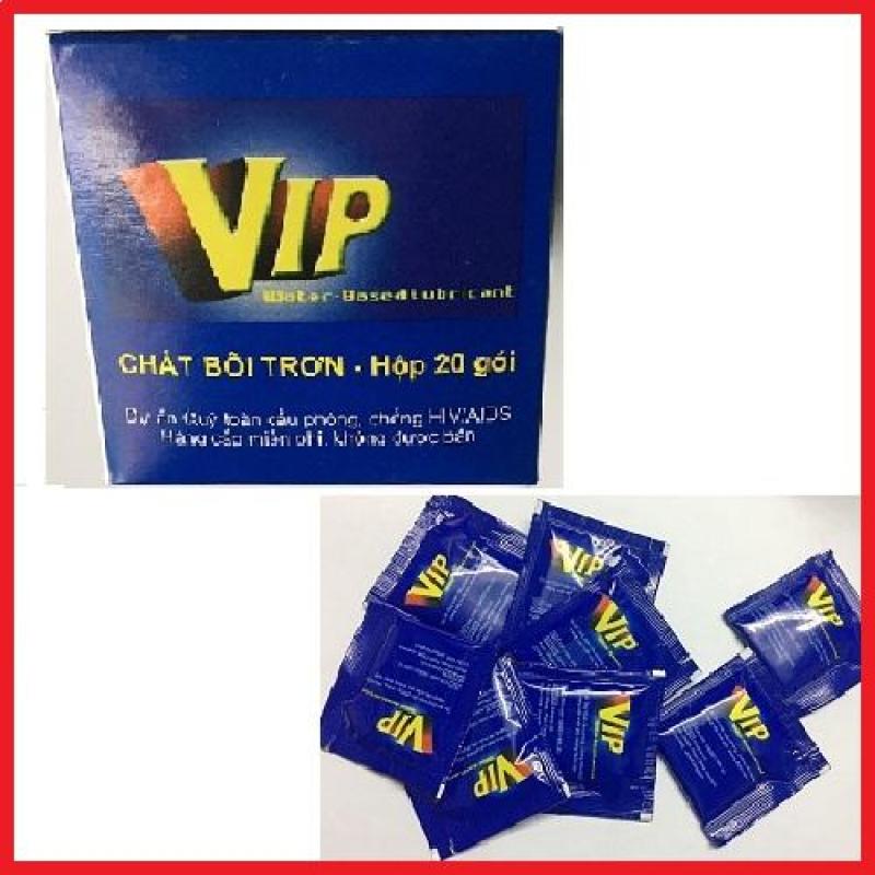 Gel bôi trơn VIP ( Hộp 20 gói).