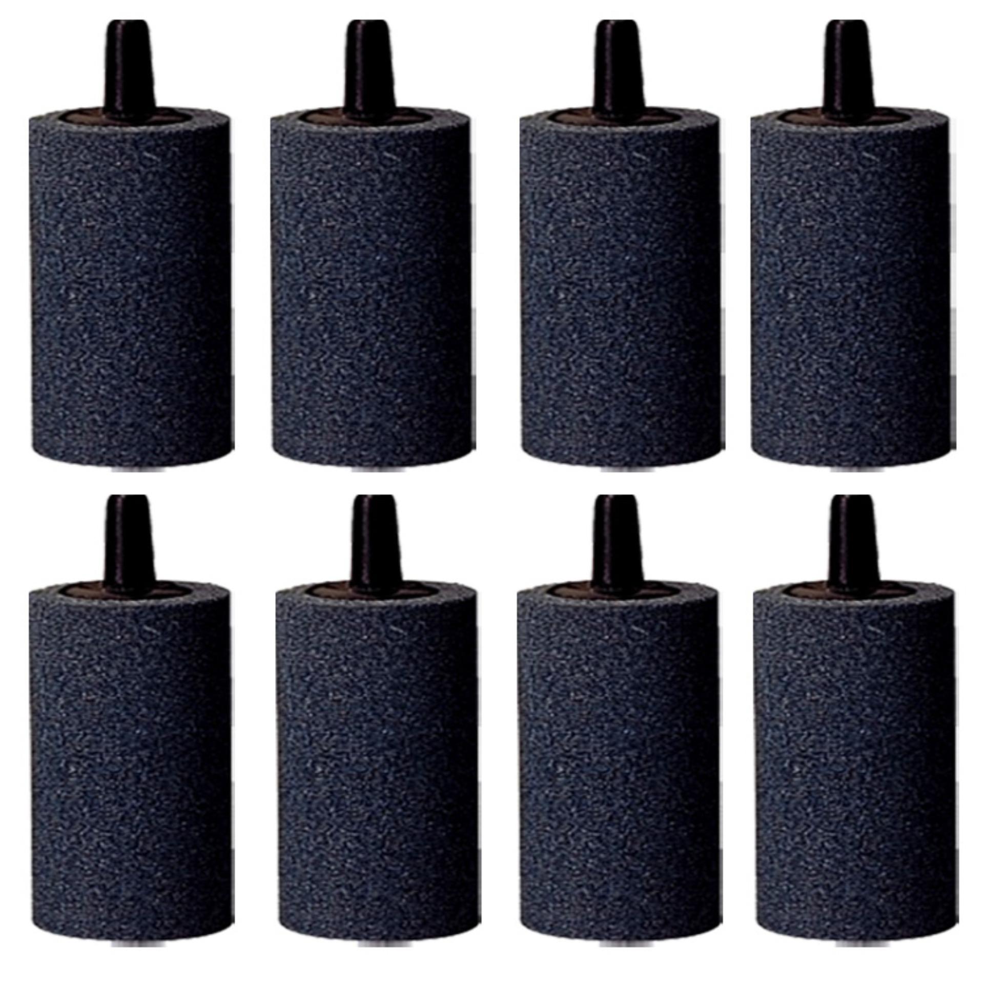 Bộ 8 quả sủi oxy, đá sủi oxy dùng cho máy sủi, máy sục khí bể cá ( Đen)