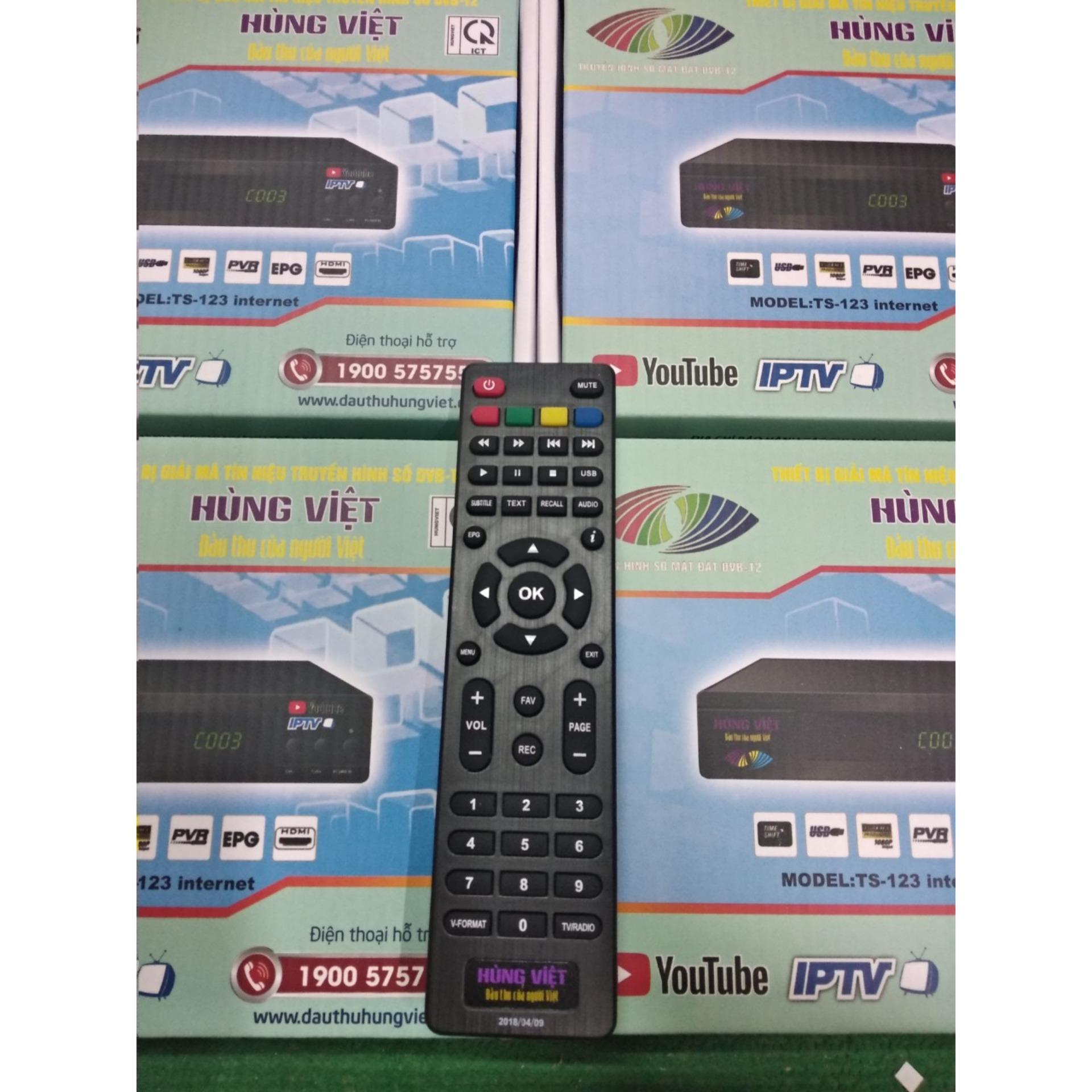 Điều Khiển DVB-T2 TS-123 Hùng Việt