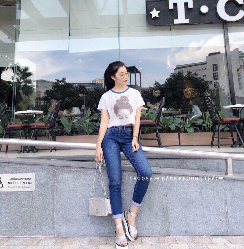 Quần jeans 9 tấc nữ cao cấp Đẹp Store 257