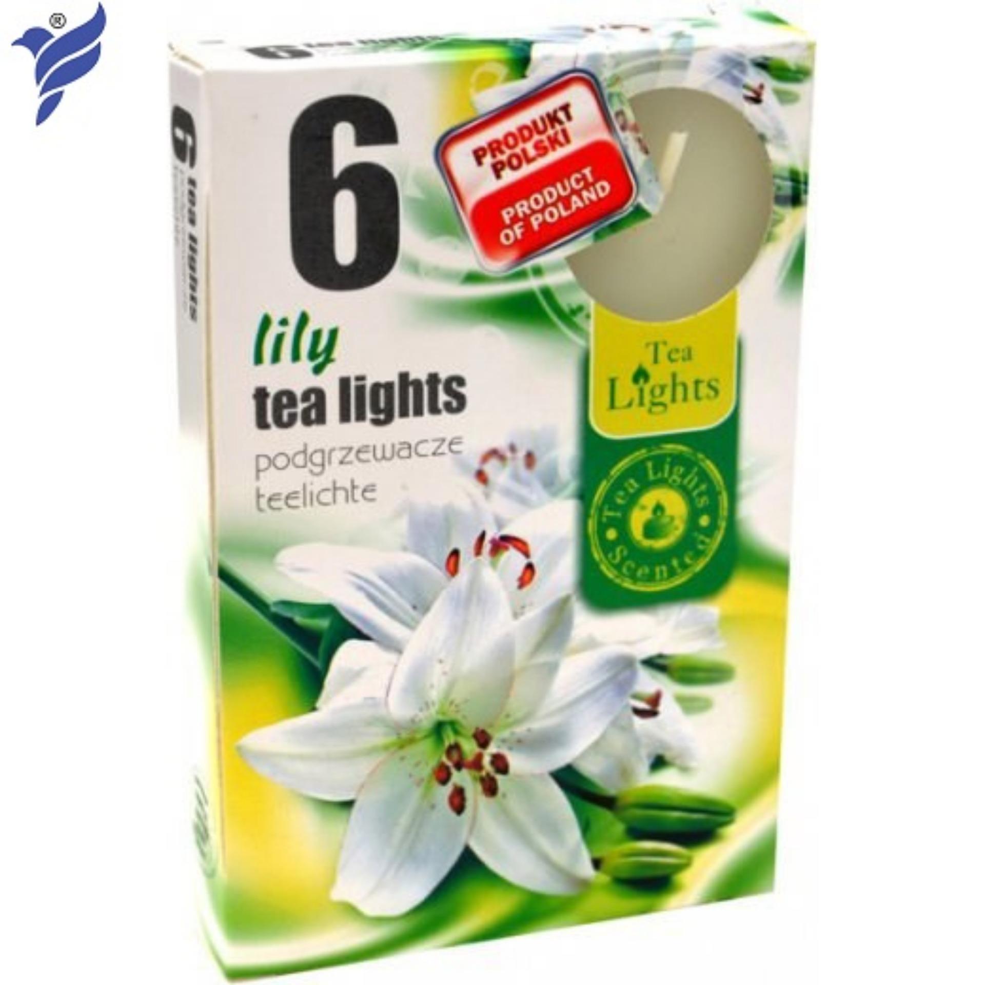 Hộp 6 nến thơm tea lights admit lily adm6824