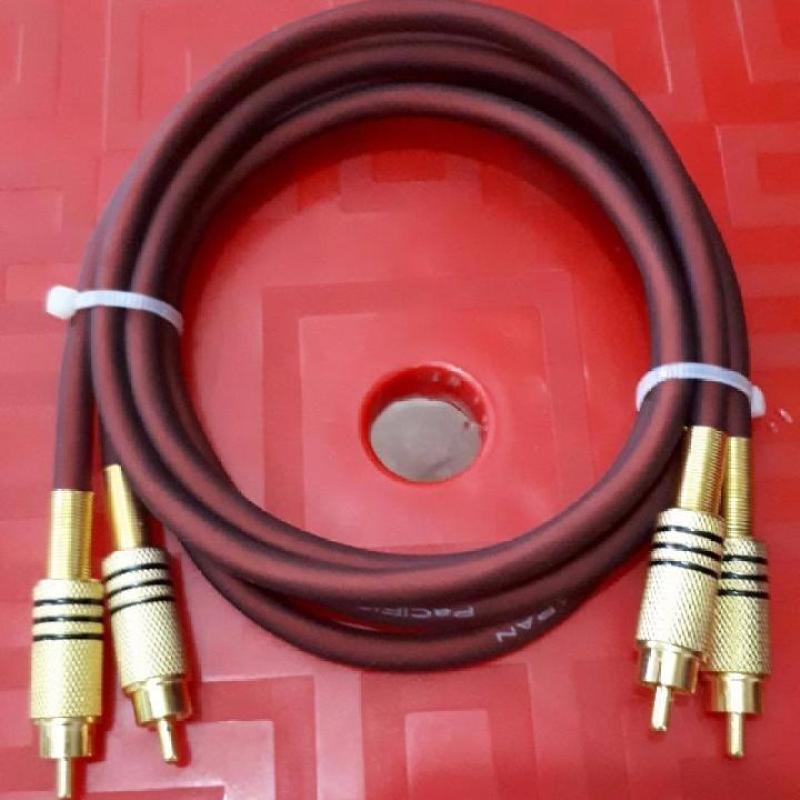 cặp dây jack AV màu vàng tốt dài 1m