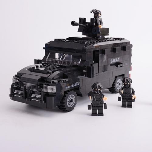 Lắp ráp Lego xe đặc nhiệm SWAT - 6509