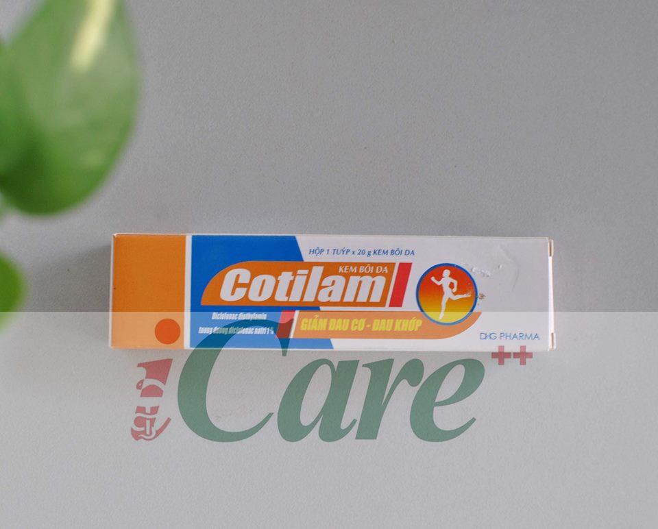 COTILAM - KEM BÔI GIẢM ĐAU TẠI CHỖ
