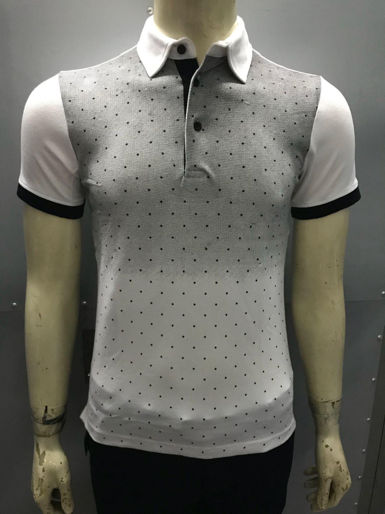 Áo Thun Nam có cổ Massimo đẹp CB001 hàng chuẩn, Áo phông nam có cổ chất liệu cotton thun mặc siêu mát