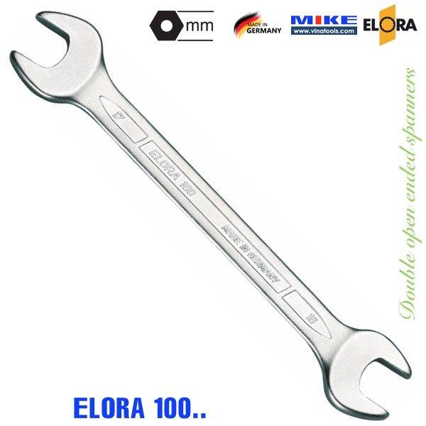 Cờ lê hai đầu miệng 17x19mm elora 100-17×19, din 3110