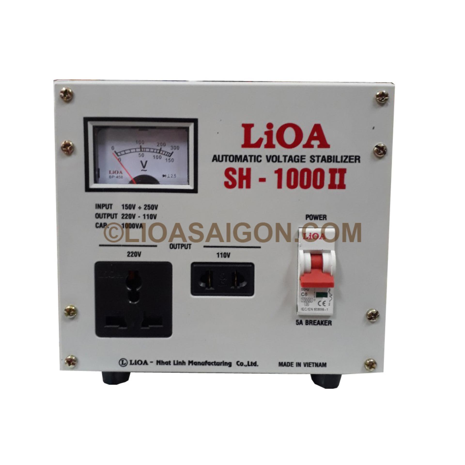 Ổn áp lioa 1p sh-1kva - sh-1000
