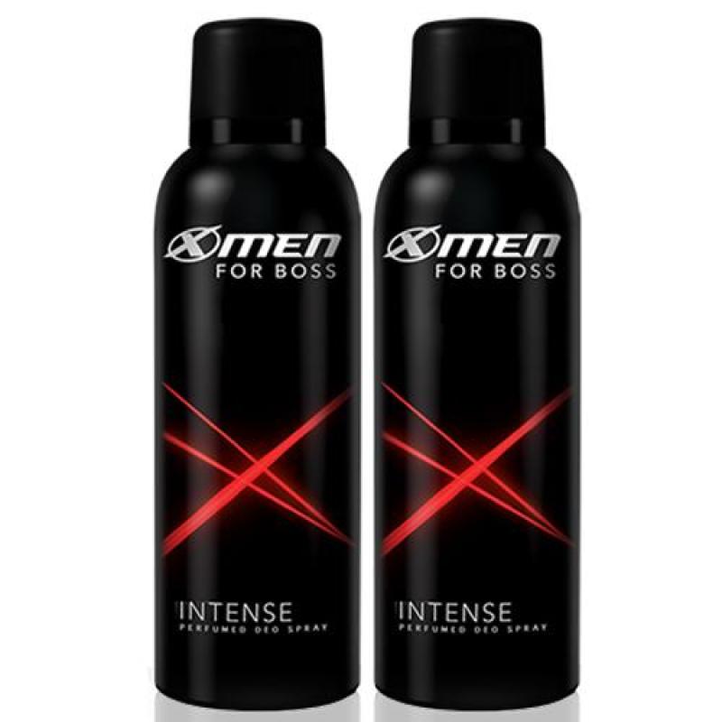 Combo 2 chai xịt khử mùi toàn thân X-Men for Boss Intense 150ml nhập khẩu