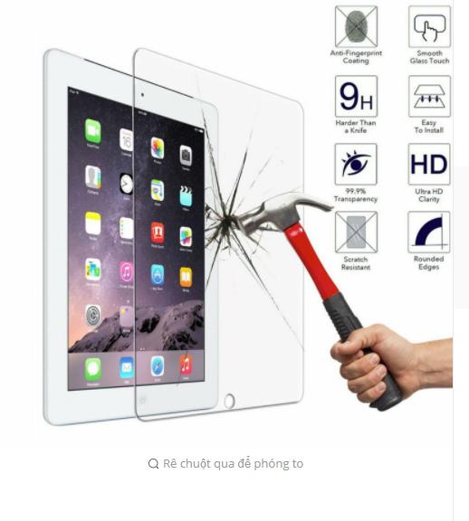 Kính cường lực glass cho ipad 2017 9.7 inch