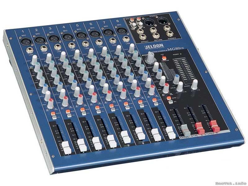 Mixer yamaha mg80fx