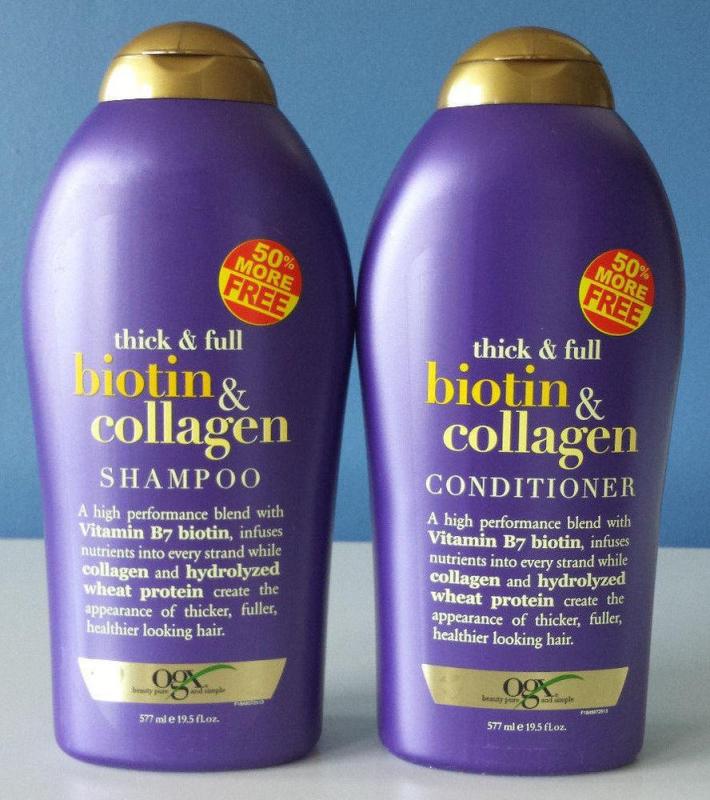 BỘ DẦU GỘI VÀ XẢ THICK & FULL BIOTIN COLLAGEN 577ML