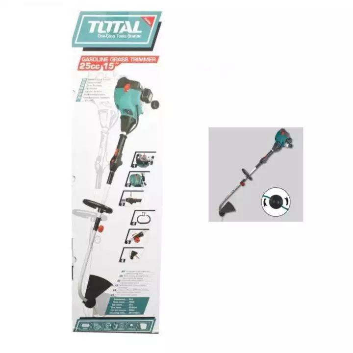 Máy cắt cỏ dùng xăng kèm lưỡi cắt bụi rậm TOTAL - TP445441