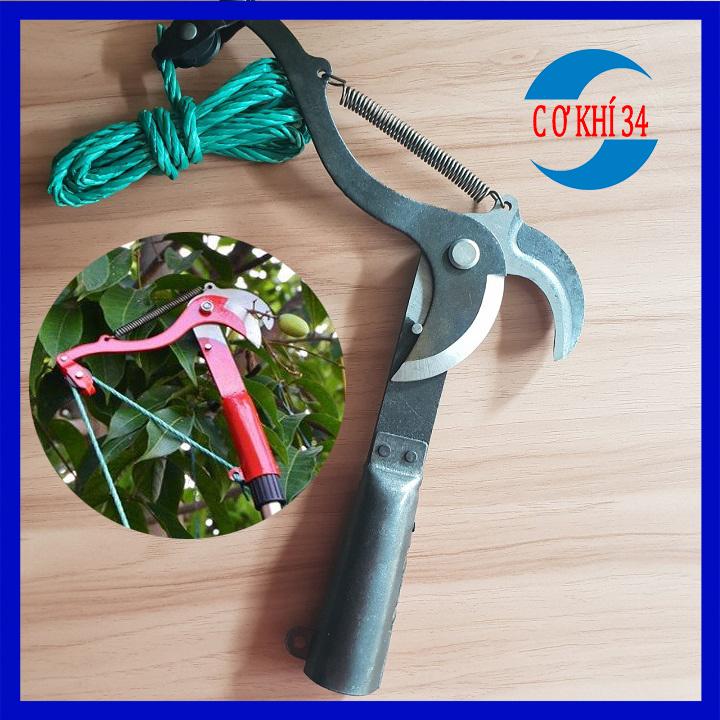 Đầu kéo cắt cành cây trên cao,tỉa cây cảnh,hái quả -màu đen