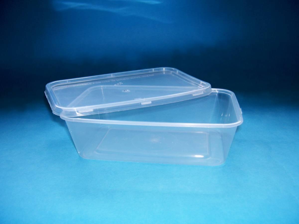 Mô tả sản phẩm Bộ 10 Hộp nhựa hình chữ nhật hộp thực phẩm 1000ml