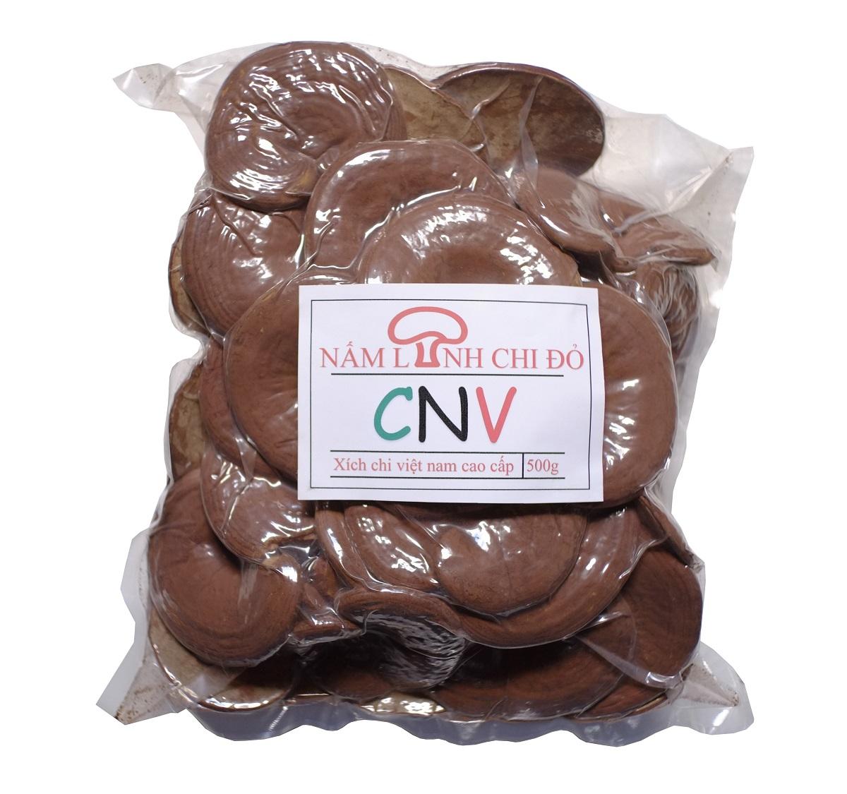 Nấm linh chi đỏ cao cấp cnv 500g