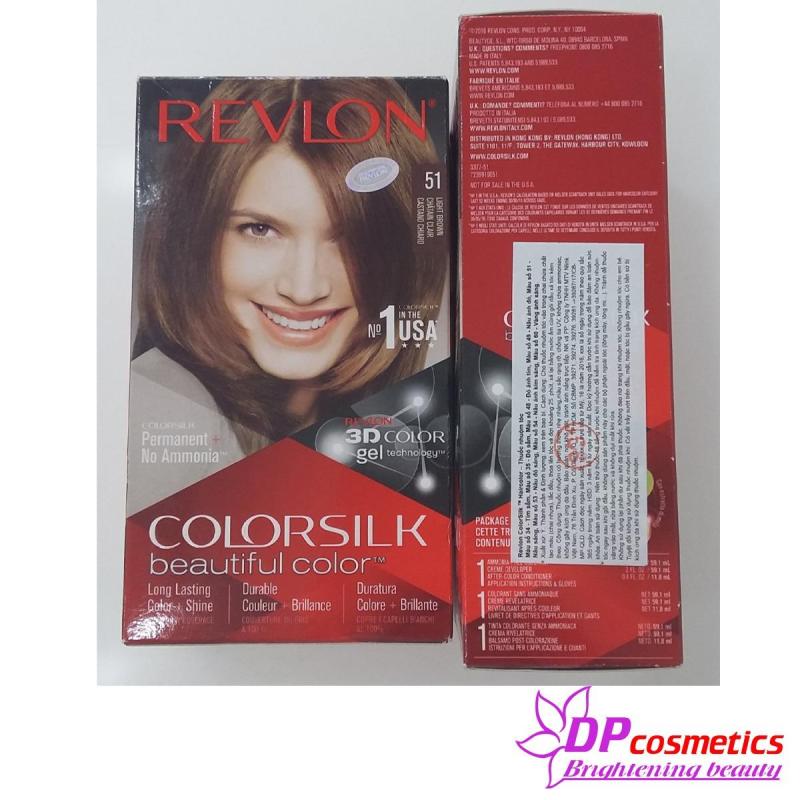 Nhuộm Tóc Revlon Colorsilk 51 -Nâu sáng nhập khẩu