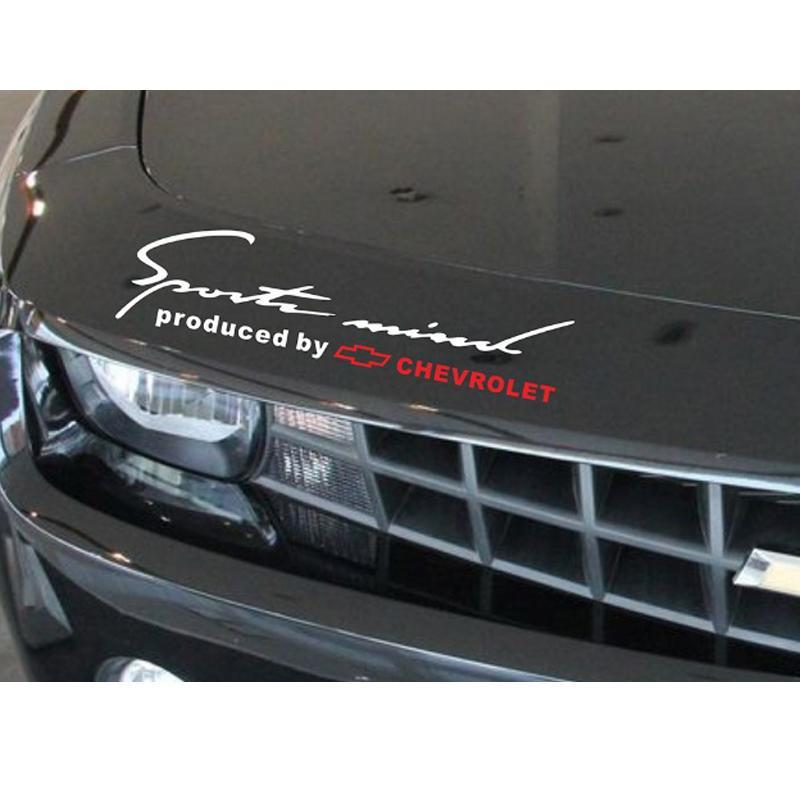 Tem dán chữ Sport trang trí dành cho xe Chevrolet