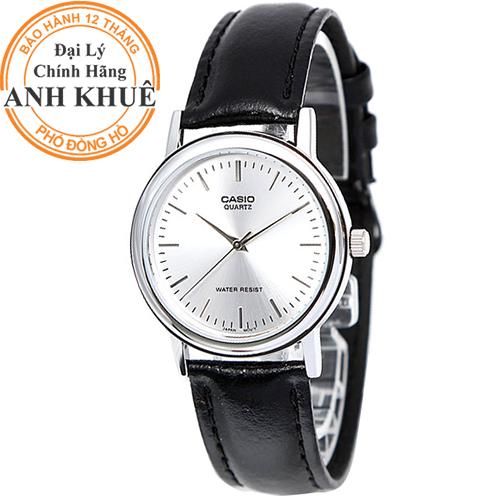 Đồng hồ nam dây da casio anh khuê mtp-1095e-7adf