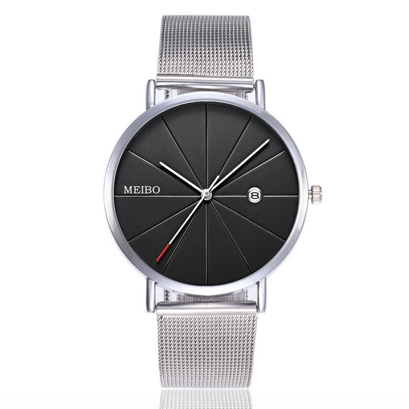 Đồng hồ nam dây hợp kim lưới geneve pkhrg009