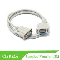 Dây cáp RS232  DB9 cáp com 9 chân female female cable D-SUB 9 pin dài 1,5M thumbnail
