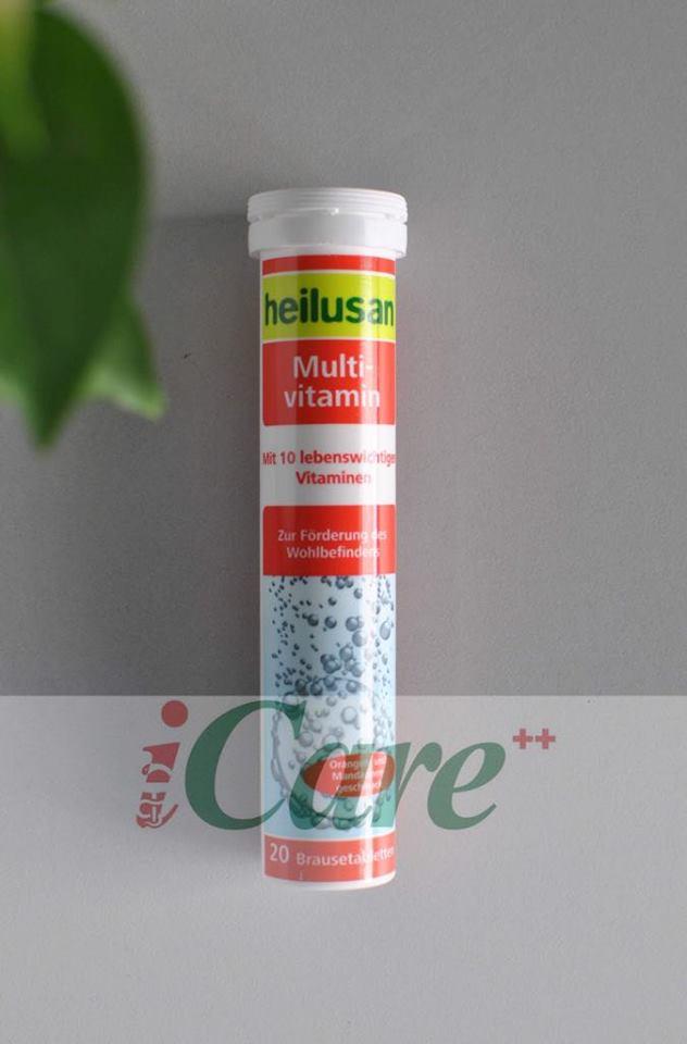 VIÊN SỦI MULTIVITAMIN HEILUSAN - BỔ SUNG VITAMIN TỔNG HỢP - ICARE