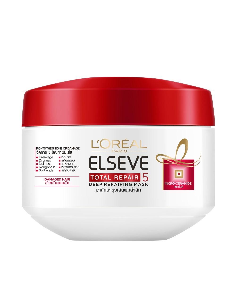 Loreal - kem ủ chăm sóc tóc hư tổn total repair 200ml