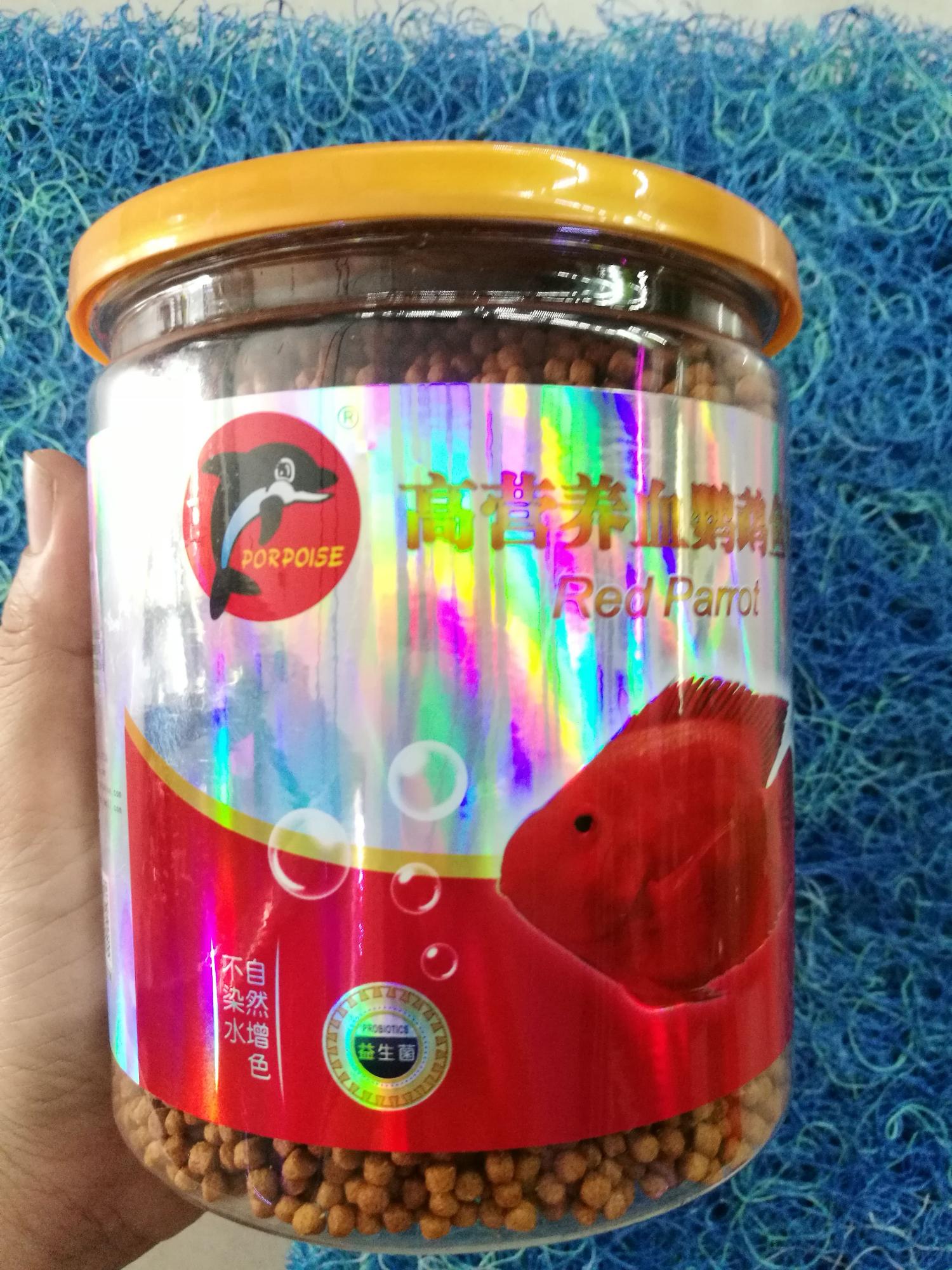 [HCM]Thức ăn cho cá Hồng Két hộp