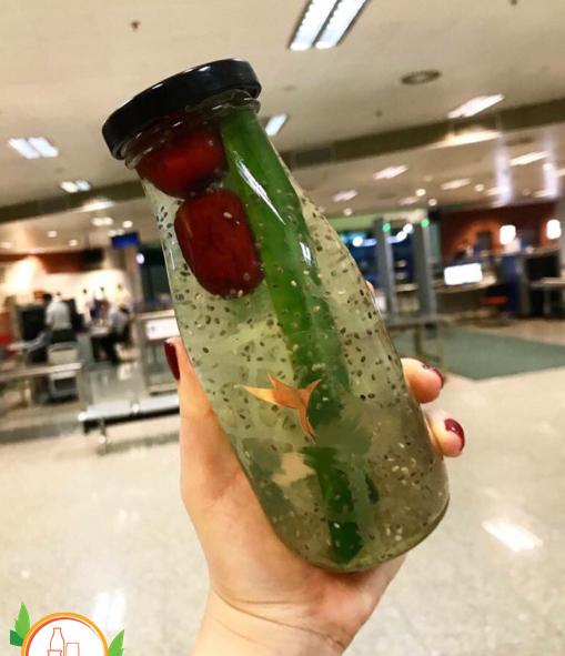 Bộ 3 chai thủy tinh chưng yến, đựng sữa, sinh tố, ngũ cốc 300ml nắp kim loại (Màu nắp giao ngẫu nhiên)