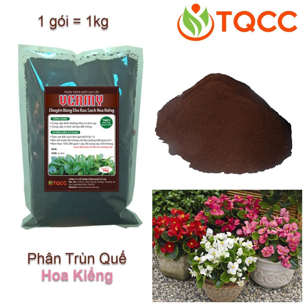 Phân bón Vermy chuyên trồng hoa kiểng - cây cảnh