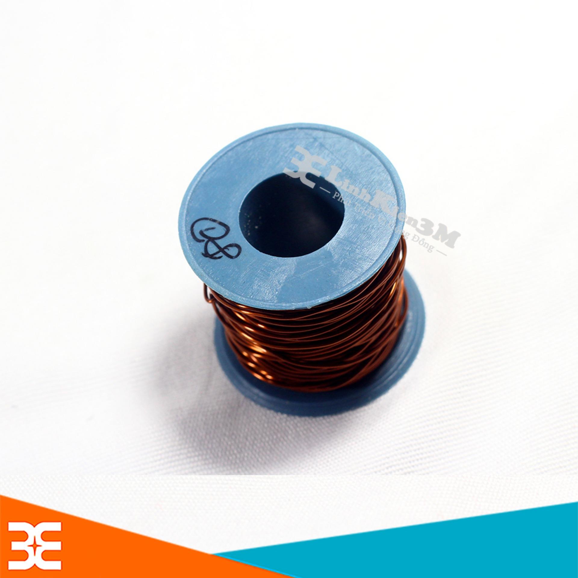 Dây Đồng Bọc Cách Điện - Cuộn 100g 0.8mm