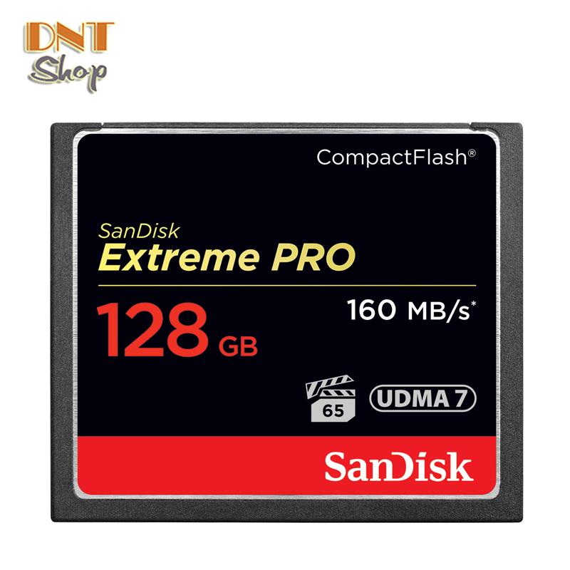 Thẻ nhớ cf sandisk extreme pro 128gb 1067x~160mb/s