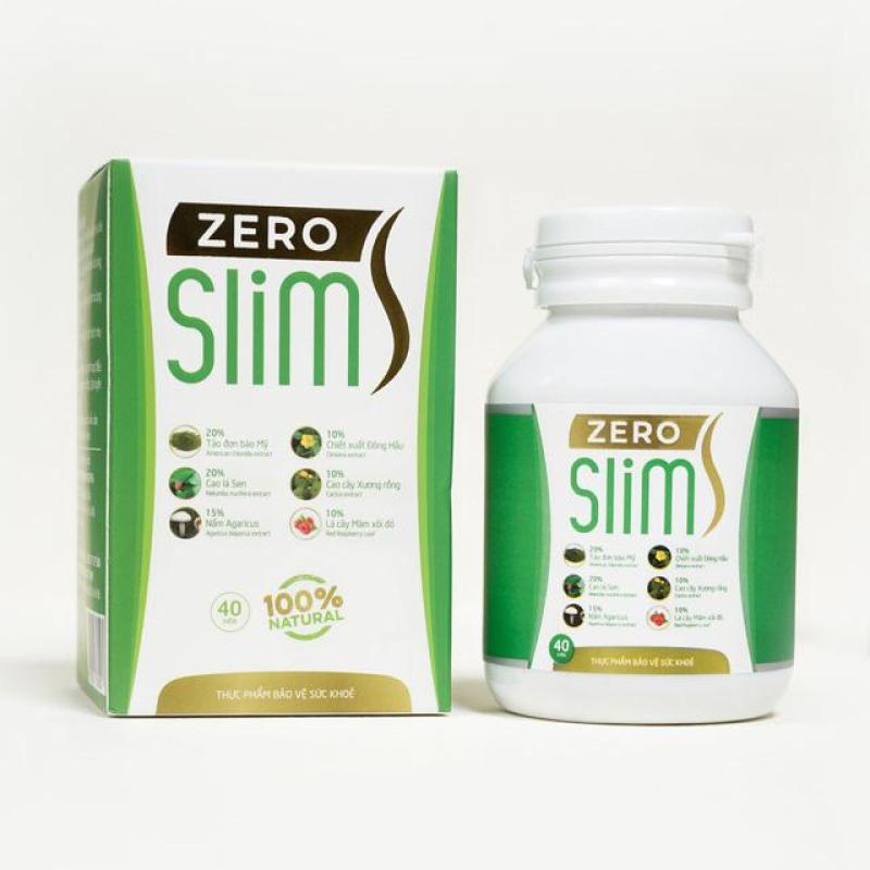 Giảm Cân Zero Slim - Viên Uống Giảm Cân An Toàn & Hiệu Quả (Hộp 40 viên) nhập khẩu