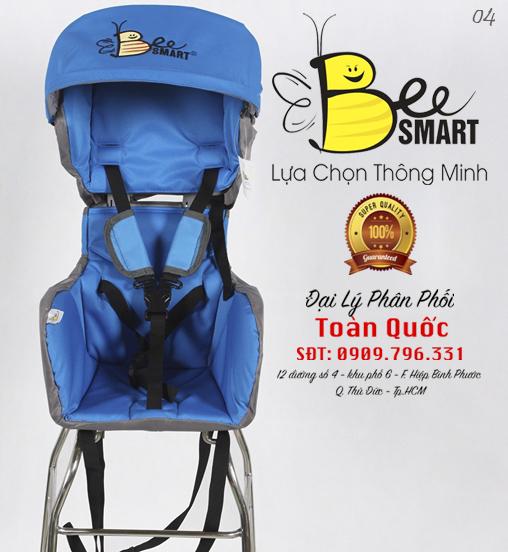Ghế cho bé ngồi xe máy X1 - Lắp cho xe tay ga