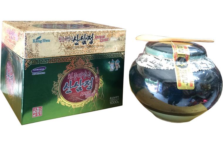 Cao sâm núi 6 năm tuổi hàn quốc hũ sứ 1kg