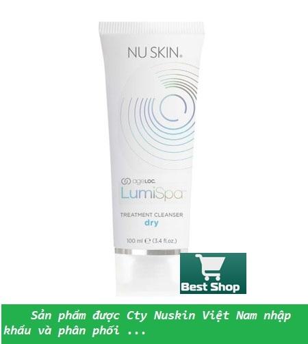 Sữa rửa mặt Nuskin ageLOC LumiSpa dành cho da khô