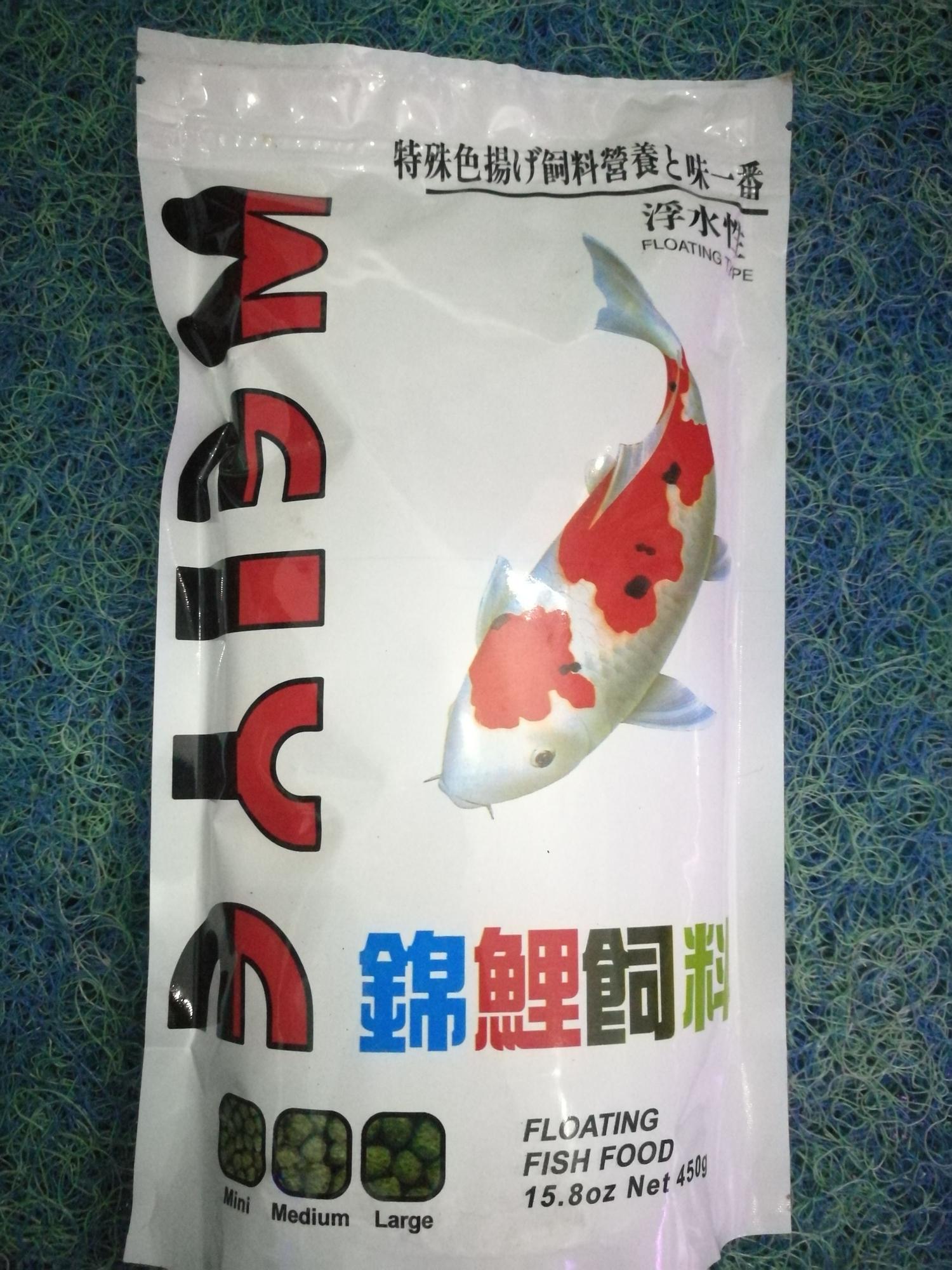 Thức ăn cho cá Koi hổ trợ tăng màu chống đục nước