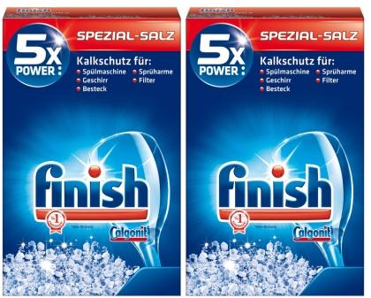 Muối finish 2,4kg nk đức cho máy rửa chén bát